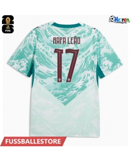 Günstige Portugal Rafael Leao #17 Auswärtstrikot WM 2026 Kurzarm